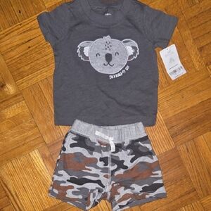 Carter's Gray Outfit Set